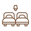 twin beds